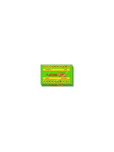 Plastilina jovi 72 verde claro unidad tamaño grande