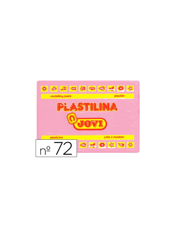 Plastilina jovi 72 rosa unidad tamaño grande Plastilina jovi 72 rosa unidad tamaño grande