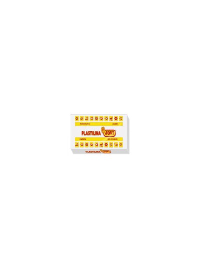 Plastilina jovi 72 blanco unidad tamaño grande