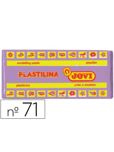 Plastilina jovi 71 lila unidad tamaño mediano