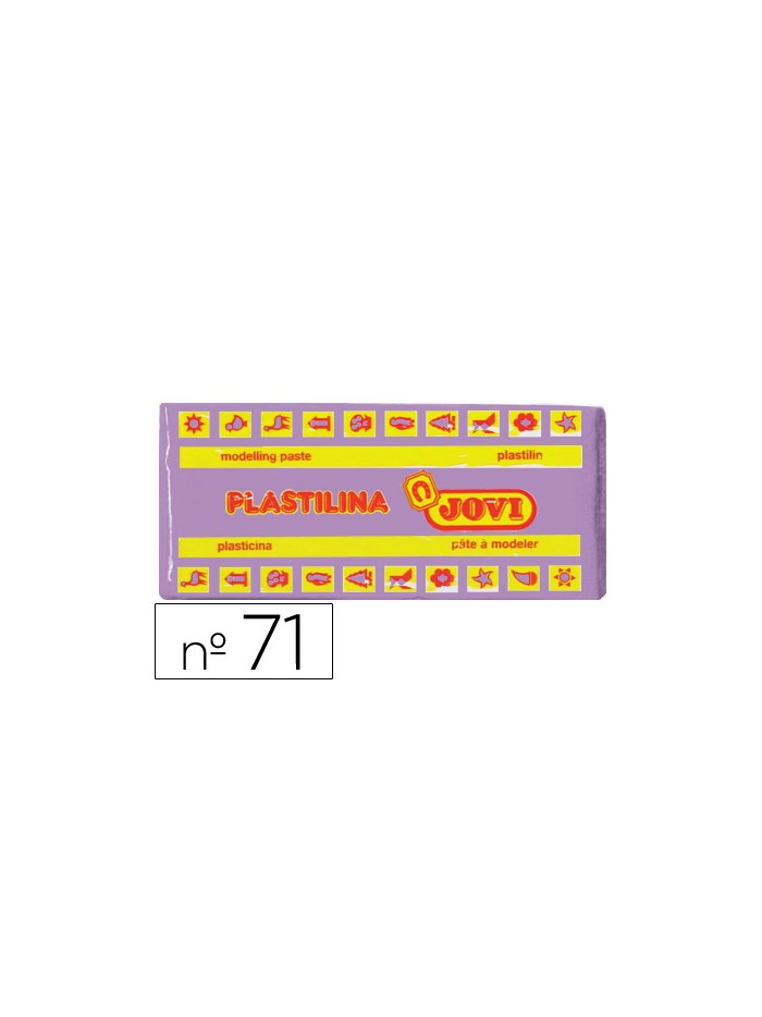 Plastilina jovi 71 lila unidad tamaño mediano Plastilina jovi 71 lila unidad tamaño mediano