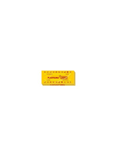 Plastilina jovi 71 amarillo oscuro unidad tamaño mediano