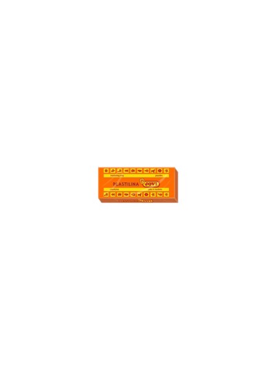 Plastilina jovi 71 naranja unidad tamaño mediano