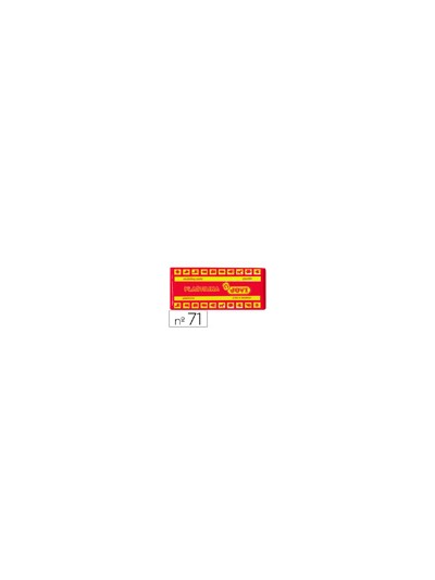 Plastilina jovi 71 rojo unidad tamaño mediano