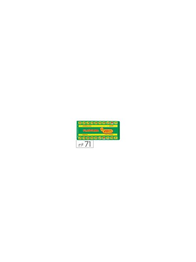 Plastilina jovi 71 verde claro unidad tamaño mediano