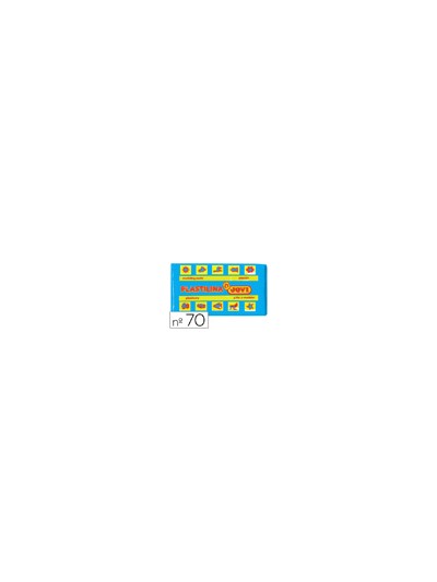 Plastilina jovi 70 azul claro unidad tamaño pequeño