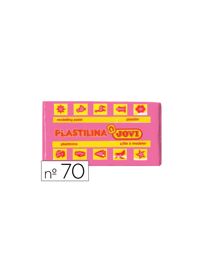 Plastilina jovi 70 rosa unidad tamaño pequeño Plastilina jovi 70 rosa unidad tamaño pequeño