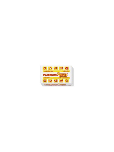 Plastilina jovi 70 blanca unidad tamaño pequeño