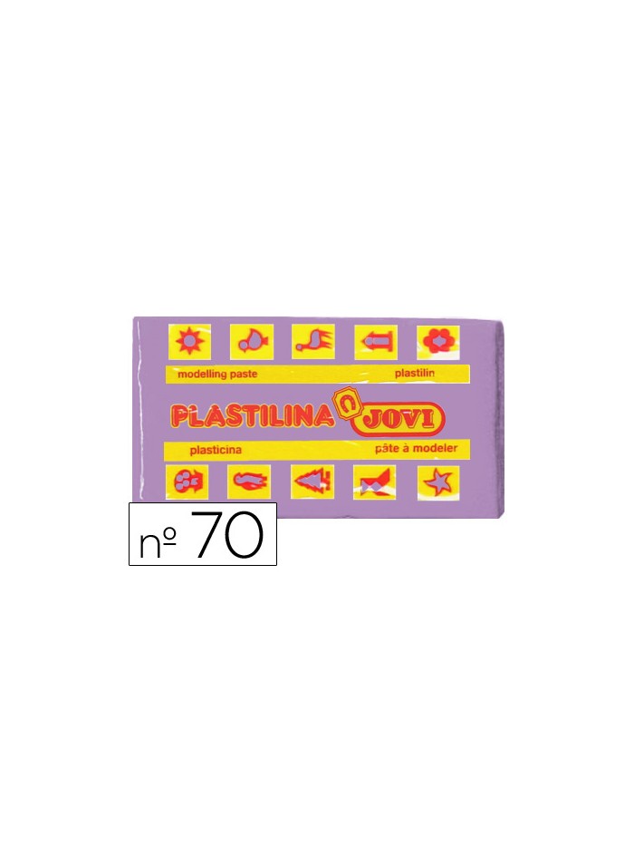 Plastilina jovi 70 lila unidad tamaño pequeño Plastilina jovi 70 lila unidad tamaño pequeño