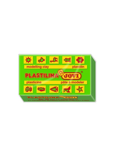 Plastilina jovi 70 verde claro unidad tamaño pequeño