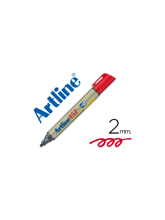 Rotulador artline pizarra ek-157 rojo punta redonda 2 mm Rotulador artline pizarra ek-157 rojo punta redonda 2 mm