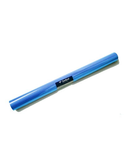 Papel charol celeste rollo 25 hojas de 50x65 cm
