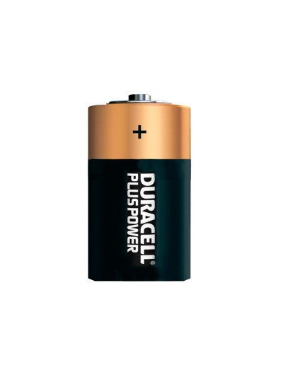 Pila duracell alcalina plus d blister de 2 unidades