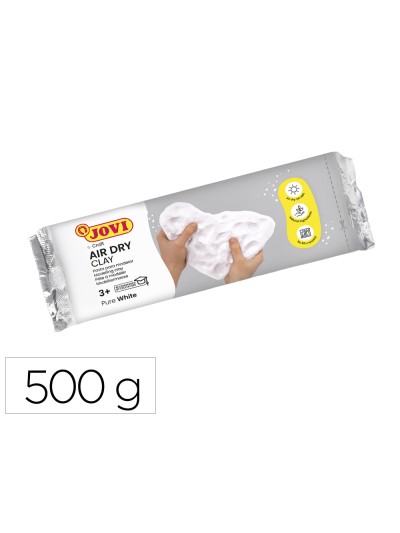 Pasta jovi para modelar 500 gr color blanco