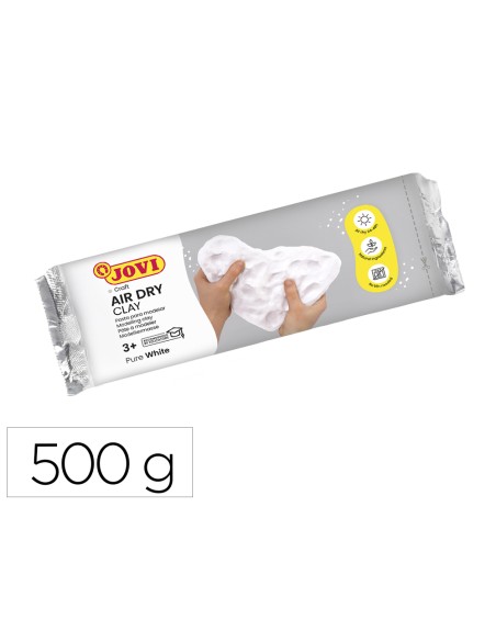 Pasta jovi para modelar 500 gr color blanco