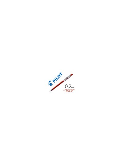 Boligrafo pilot punta aguja g-tec-c4 rojo