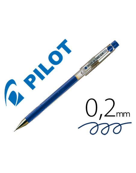 Boligrafo pilot punta aguja g-tec-c4 azul