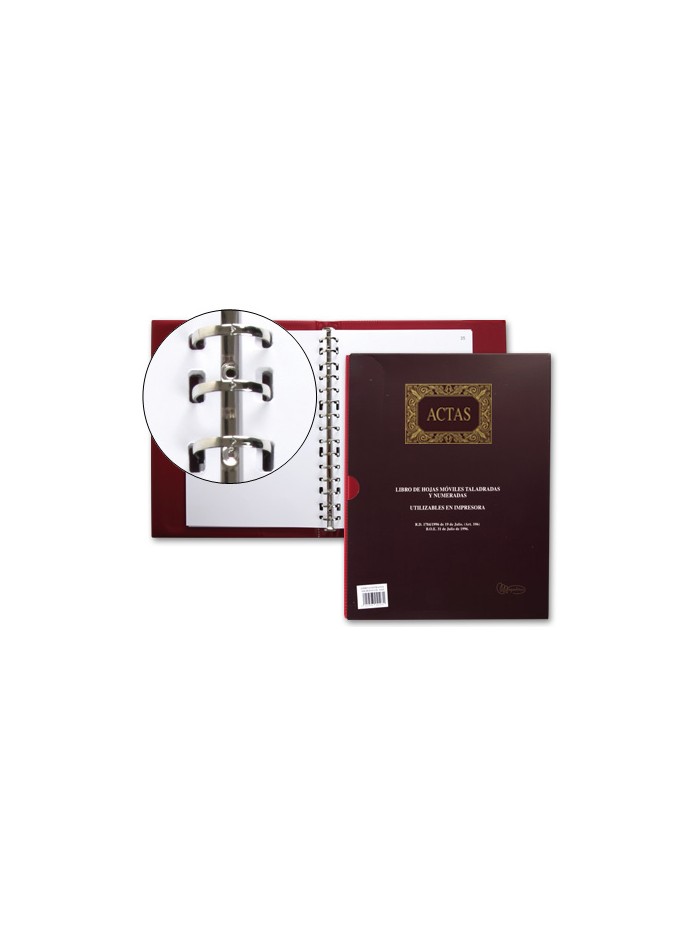 Libro miquelrius din a4 actas con 100 hojas movibles Libro miquelrius din a4 actas con 100 hojas movibles