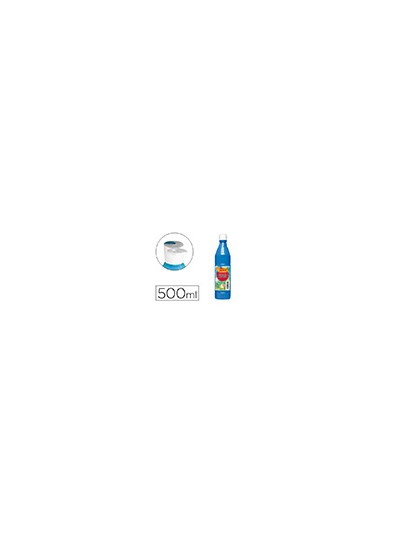 Tempera liquida jovi escolar 500 ml azul cyan