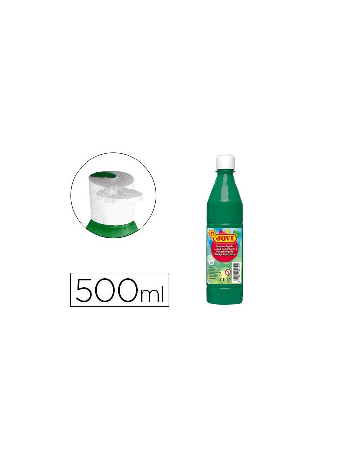 Tempera liquida jovi escolar 500 ml verde oscuro Tempera liquida jovi escolar 500 ml verde oscuro