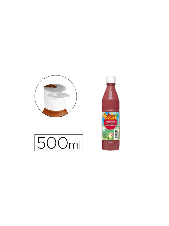 Tempera liquida jovi escolar 500 ml marron Tempera liquida jovi escolar 500 ml marron