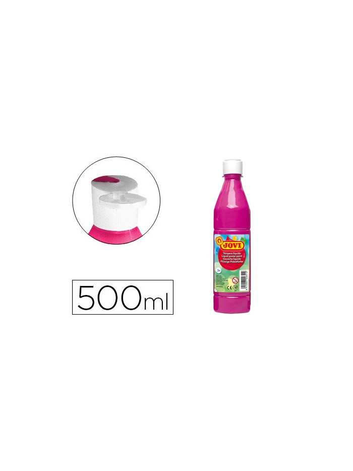 Tempera liquida jovi escolar 500 ml magenta Tempera liquida jovi escolar 500 ml magenta
