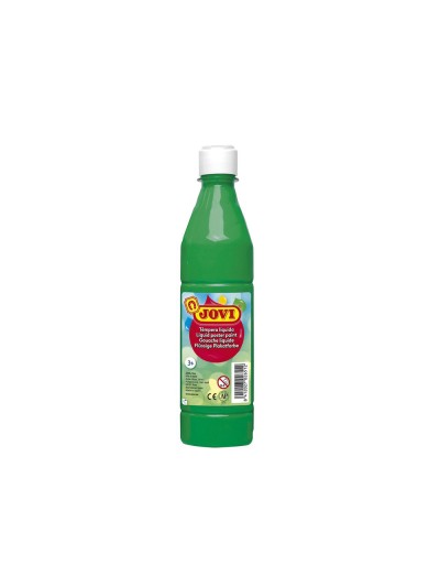 Tempera liquida jovi escolar 500 ml verde medio