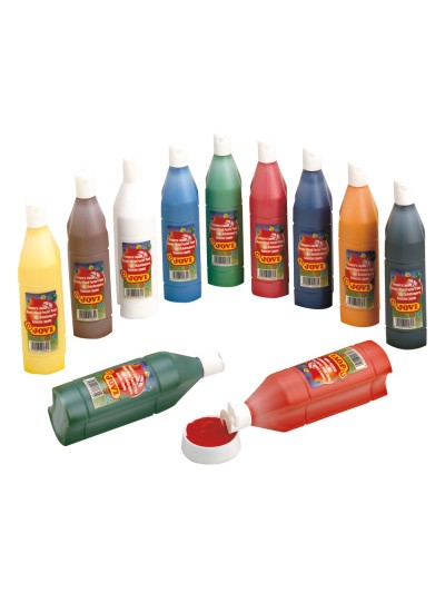 Tempera liquida jovi escolar 500 ml blanco