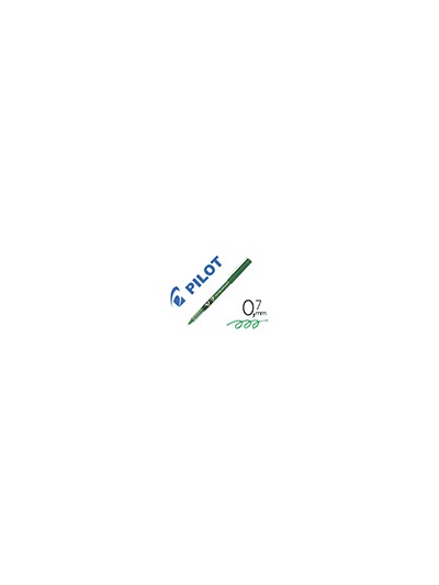 Rotulador pilot punta aguja v-7 verde 0.7 mm