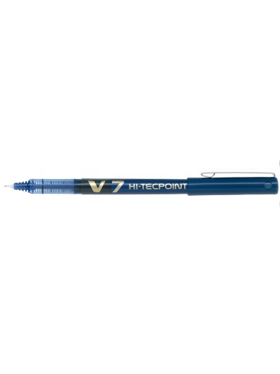 Rotulador pilot punta aguja v-7 azul 0.7 mm