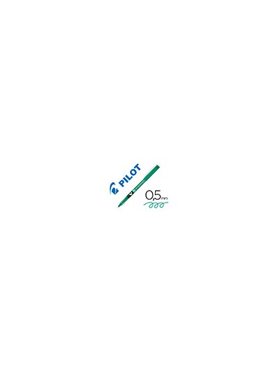 Rotulador pilot punta aguja v-5 verde 0.5 mm