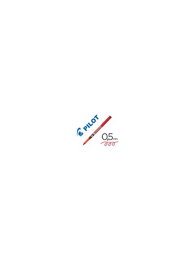 Rotulador pilot punta aguja v-5 rojo 0.5 mm