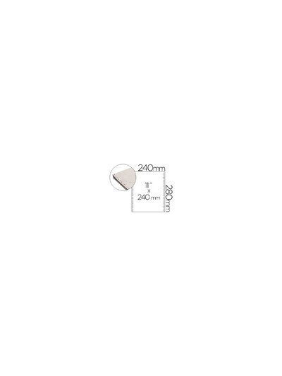 Papel continuo 240x11 blanco caja de 2500 hojas