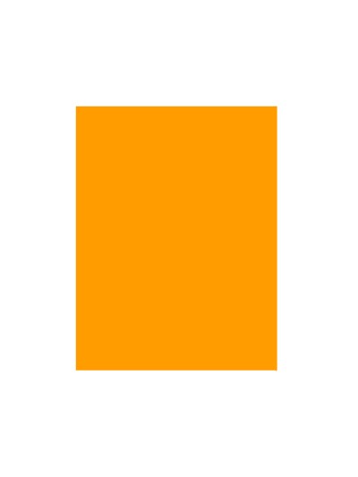 Cartulina fluorescente naranja 50x65 cm 230 gr