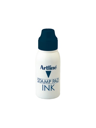 Tinta tampon artline negra bote 50 cc