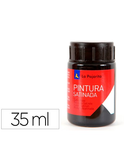 Pintura latex la pajarita negro 35 ml