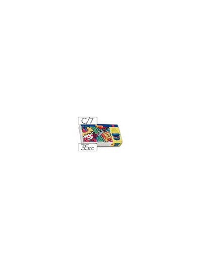 Tempera jovi 35 ml caja de 7 colores surtidos