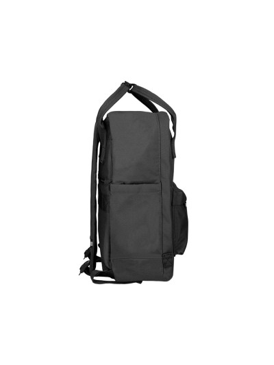 Cartera antartik mochila 2 asas y bolsillos exteriores negro 300x115x390 mm