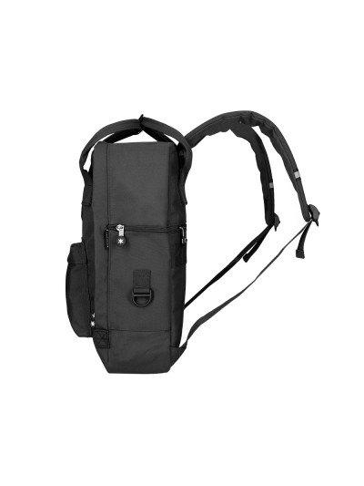 Cartera antartik mochila 2 asas y bolsillos exteriores negro 300x115x390 mm