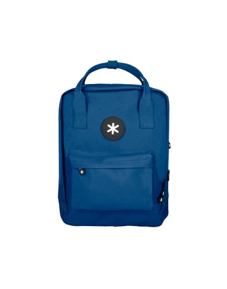 Cartera antartik mochila 2 asas y bolsillos exteriores azul 300x115x390 mm