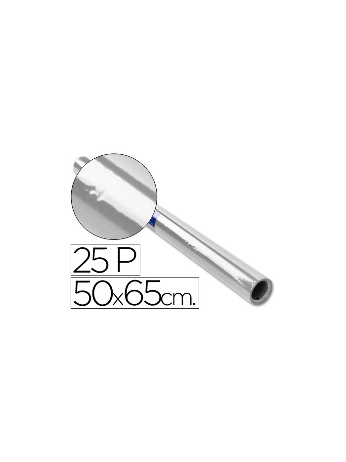 Papel celofan rollo trepado incoloro 25 hojas de 50x65 cm Papel celofan rollo trepado incoloro 25 hojas de 50x65 cm