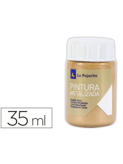 Pintura metalizada la pajarita oro ducado 35 ml