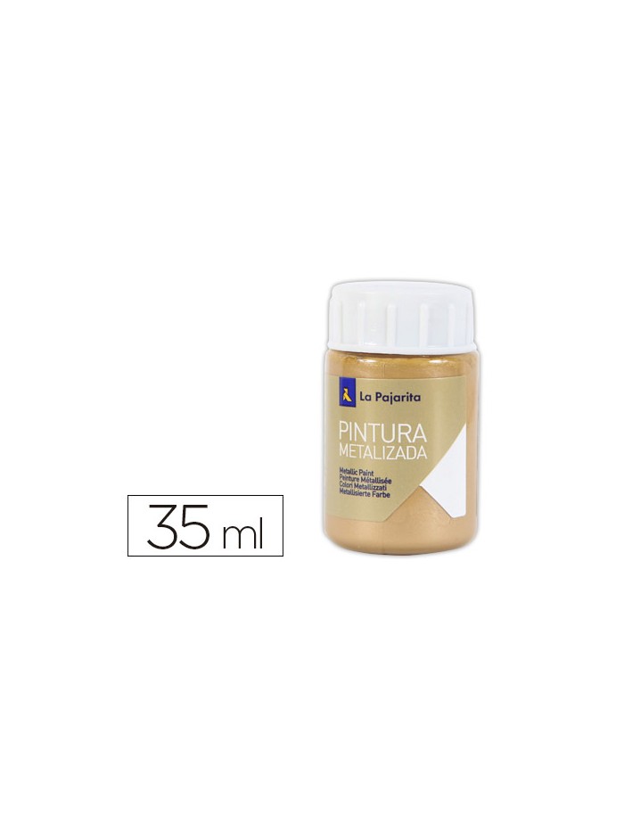 Pintura metalizada la pajarita oro ducado 35 ml Pintura metalizada la pajarita oro ducado 35 ml