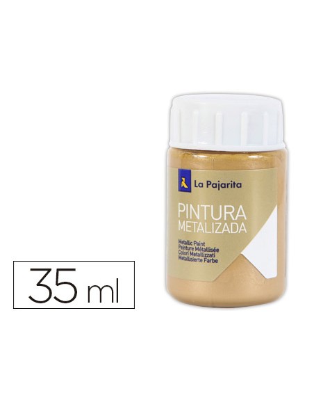 Pintura metalizada la pajarita oro ducado 35 ml