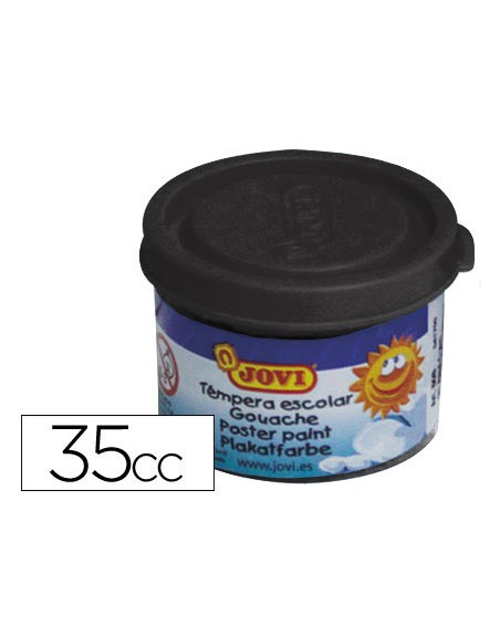 Tempera jovi 35 ml negro