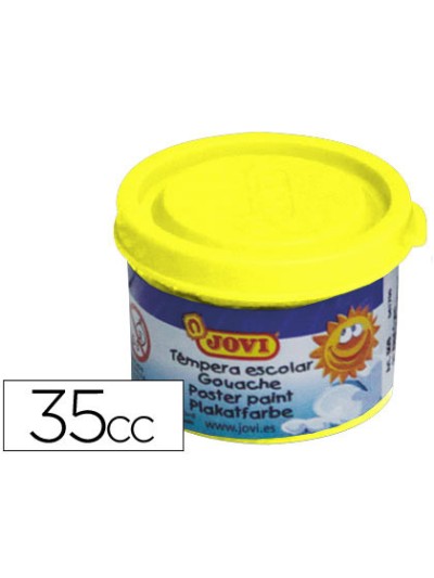 Tempera jovi 35 ml amarillo limon