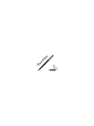 Rotulador paper mate flair original punta fibra negro