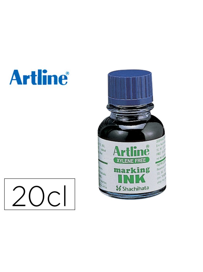 Tinta rotulador artline esk-20 azul bote 20 cc sin xileno Tinta rotulador artline esk-20 azul bote 20 cc sin xileno