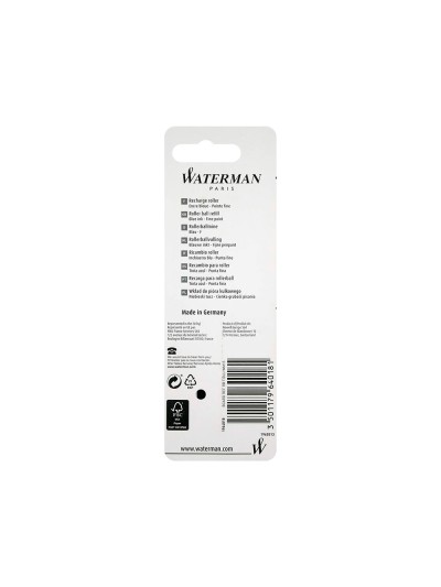 Recambio boligrafo waterman standar maxima 53425 negro