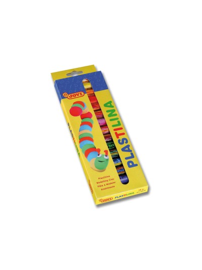 Plastilina jovi estuche de 15 barras colores surtidos